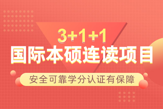 3+1+1國際本碩連讀項目